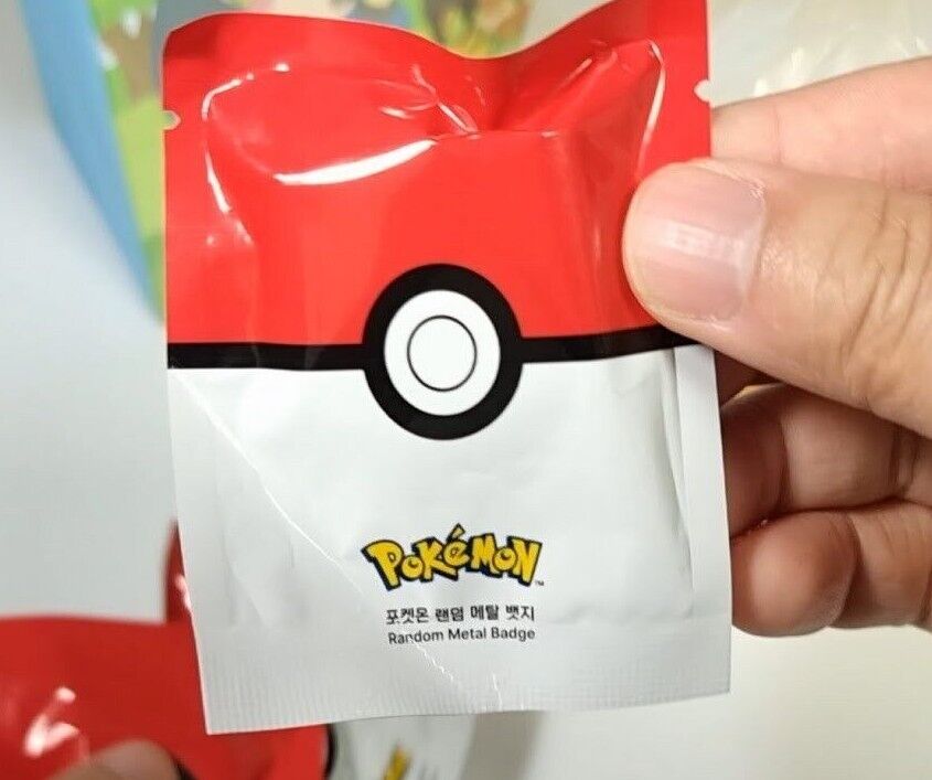 Pokemon Metal Lapel Pin Badge Pokemon Korea Exclusive Pikachu Eevee Charizard